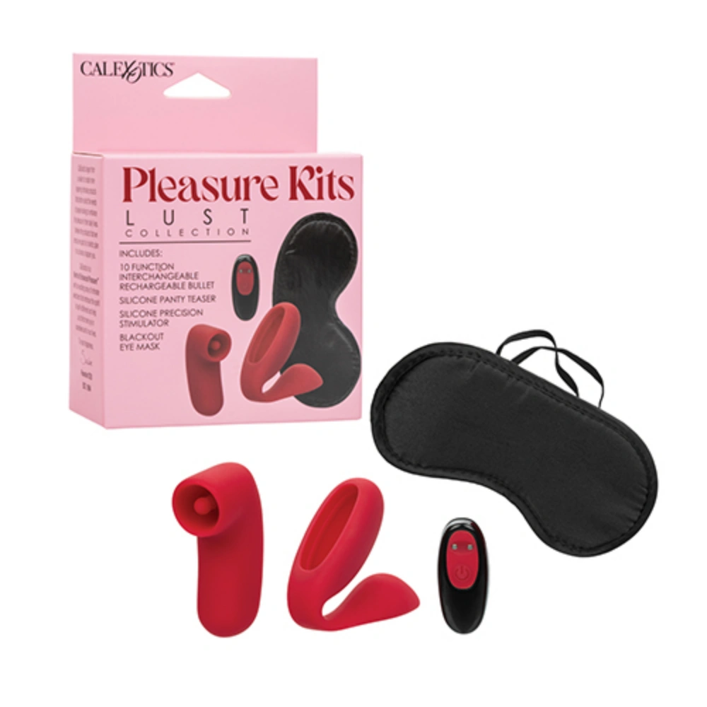 CalExotics Pleasure Kits Lust Collection Sex Toy Kit For Couples