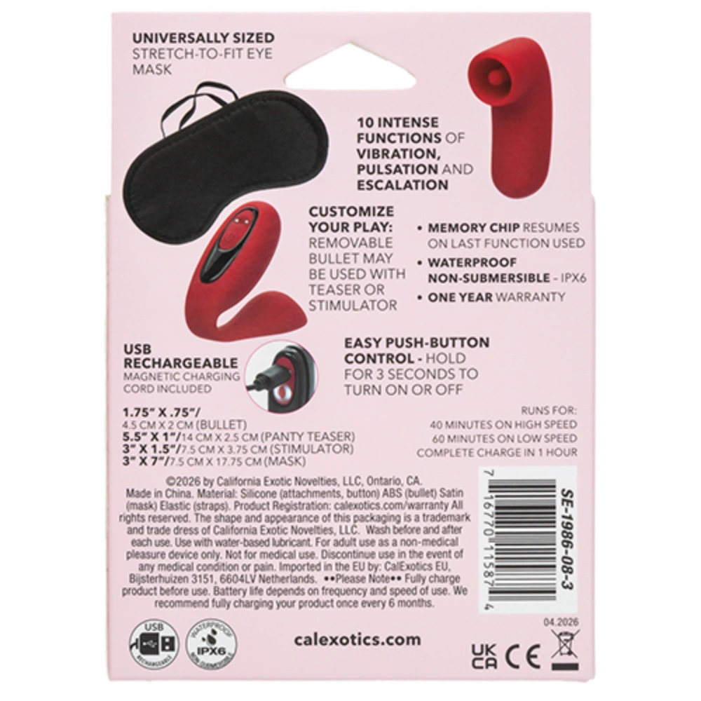 calexotics pleasure kits lust collection new type