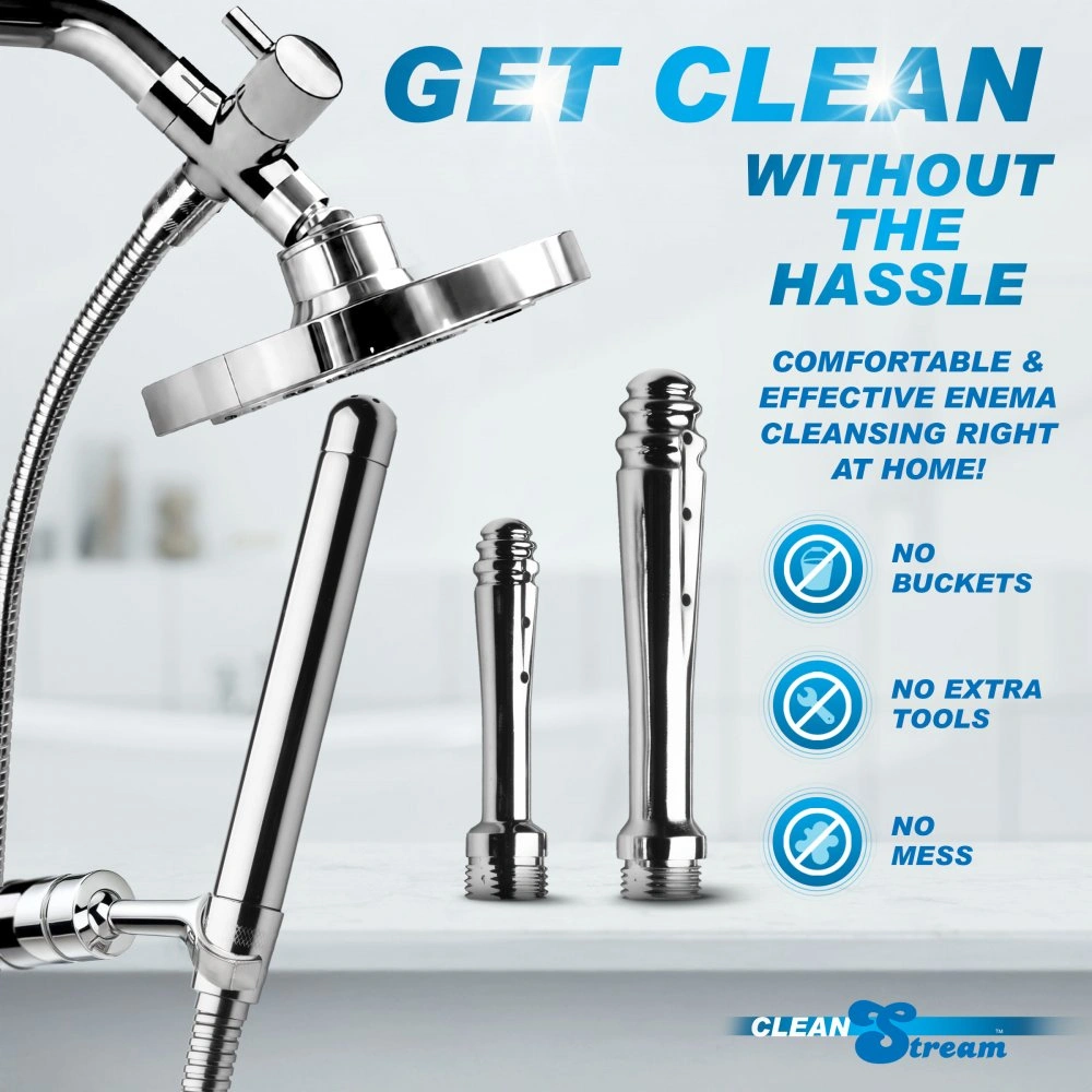 cleanstream ultimate shower enema set easy use