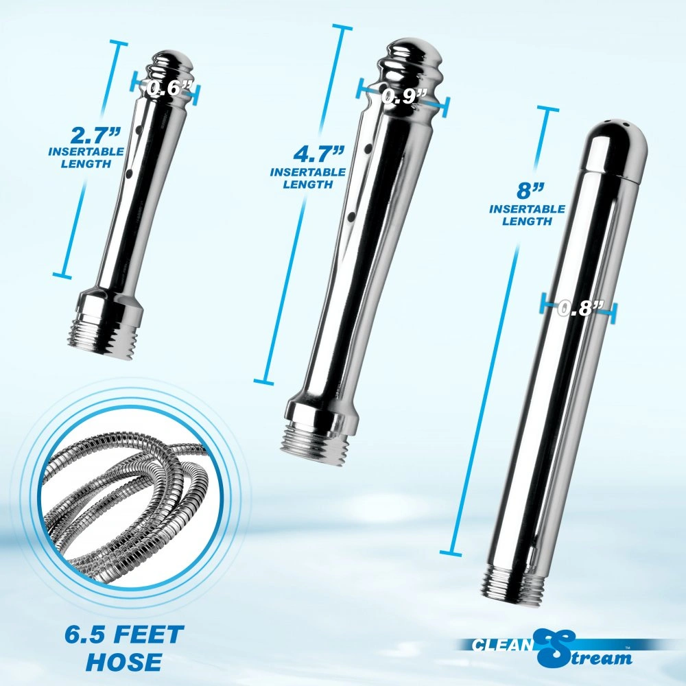 cleanstream ultimate shower enema set safe material