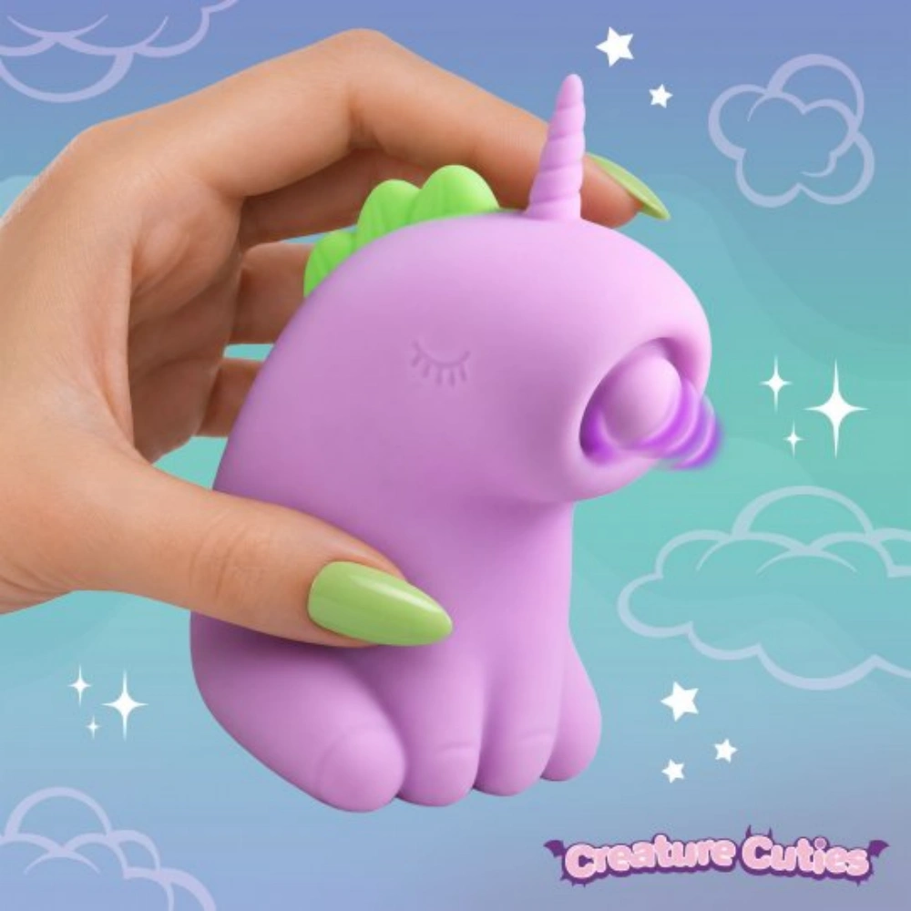 creature cuties tappyhorn tapping silicone stimulator easy use