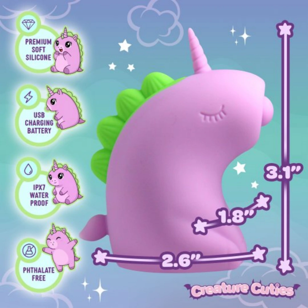 creature cuties tappyhorn tapping silicone stimulator best quality