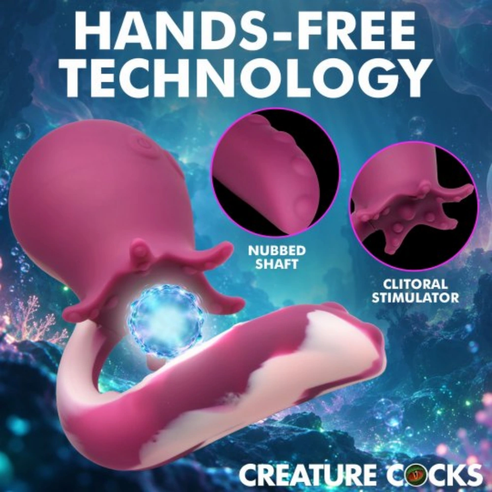 deep seeker gyrating octopus vibrator waterproof