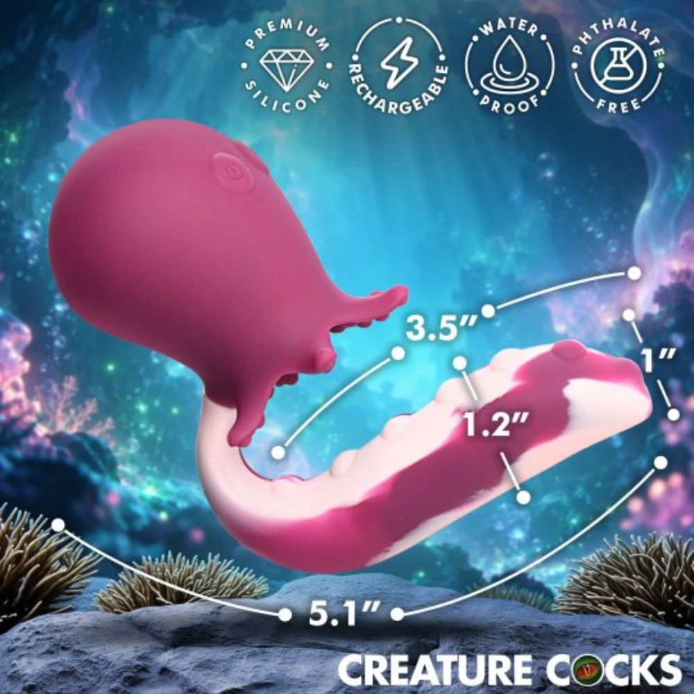 deep seeker gyrating octopus vibrator beginner friendly