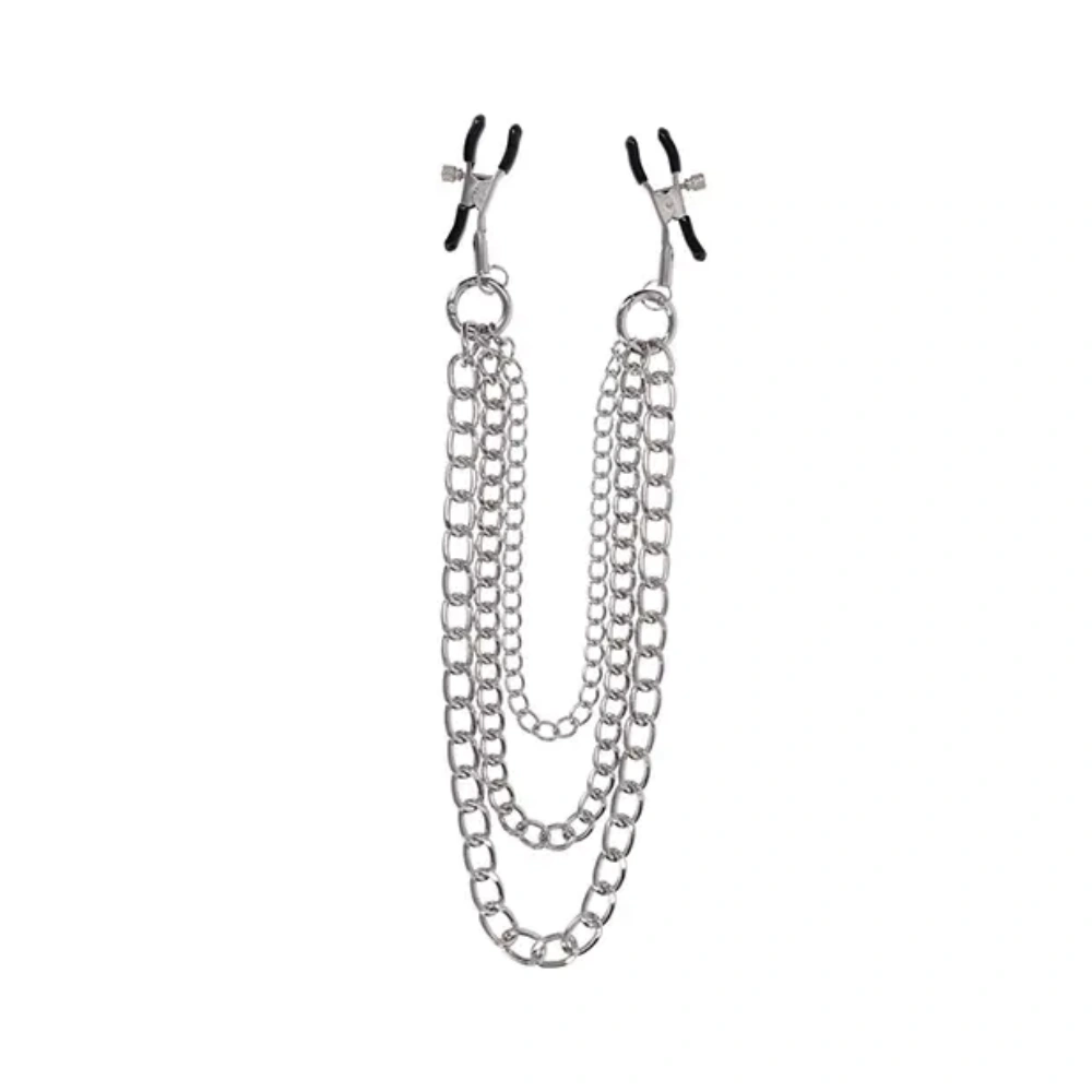 sportsheets silver nipple jewelry