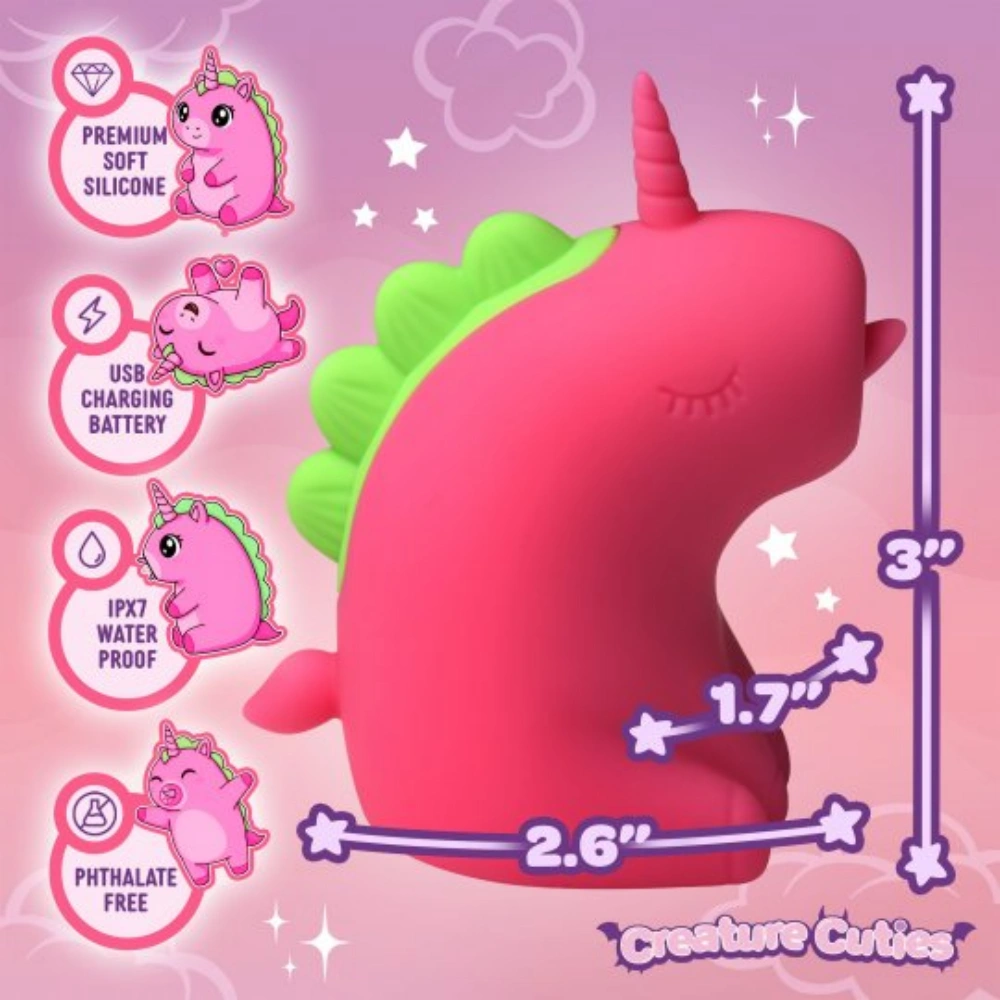 flickyhorn flicking tongue licking clit vibe safe material