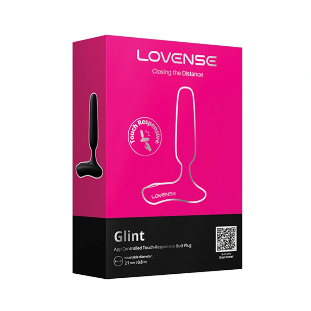 lovense glint vibrating butt plug fast shipping