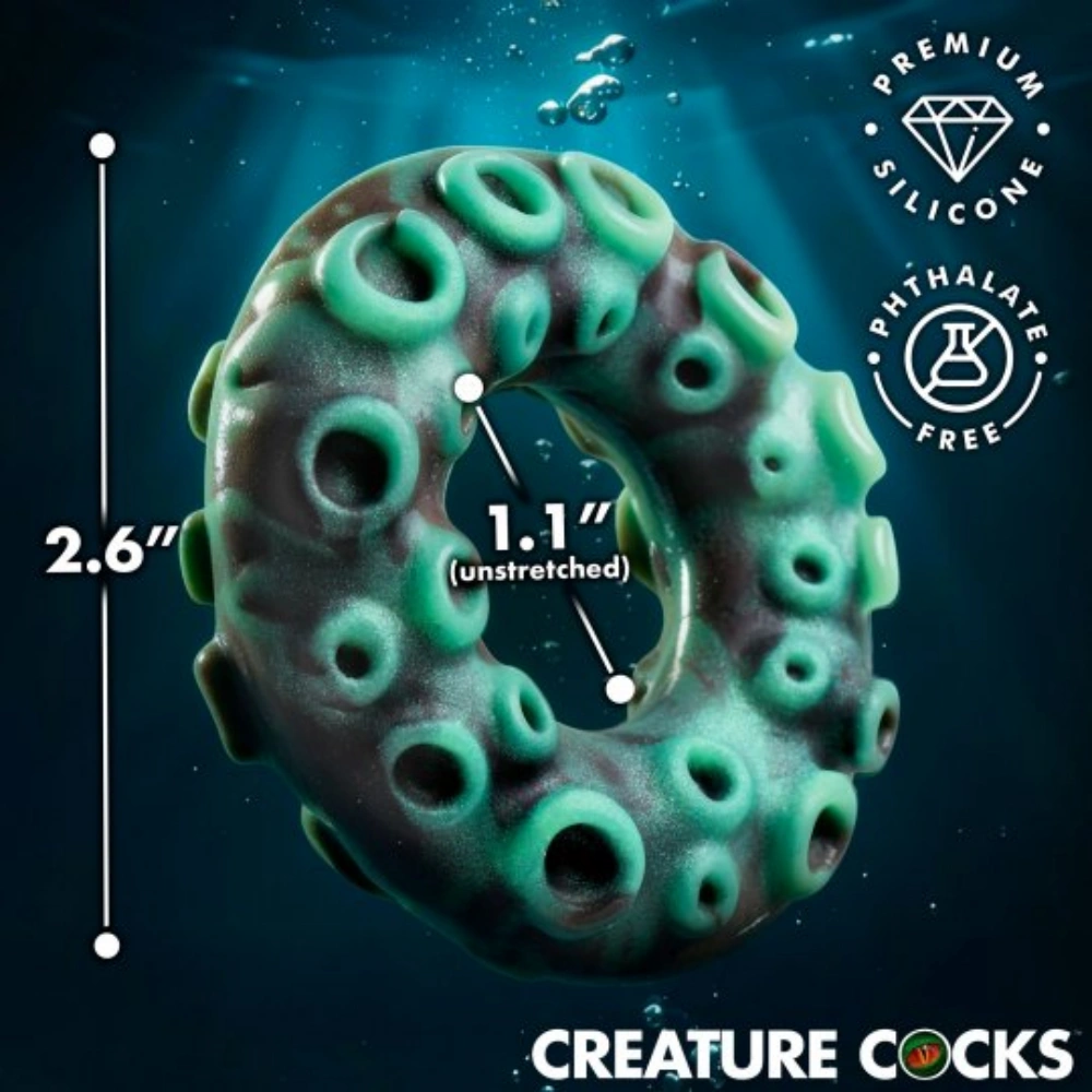 xr brands octo grip silicone cock ring safe material