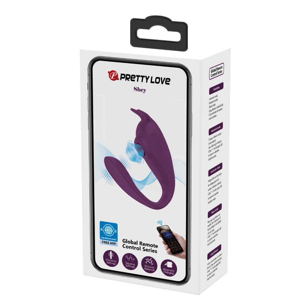 purple silicone wearable vibrator