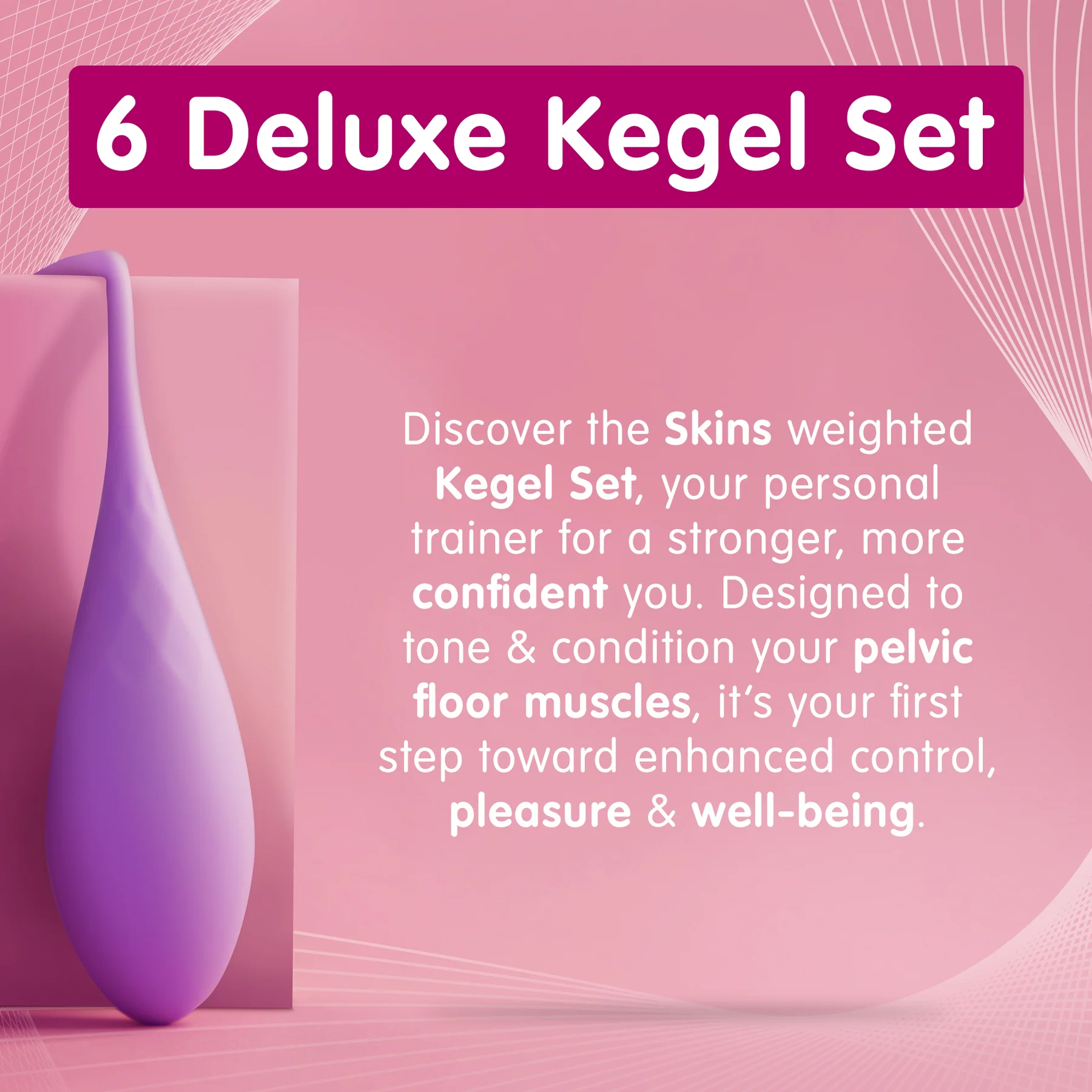 skins care progressive kegel training kit