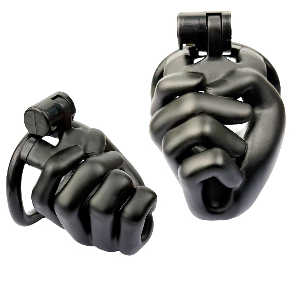 Venusfun Fist-Shaped Male Chastity Cage 3D Printed BDSM Sex Toy For Couples