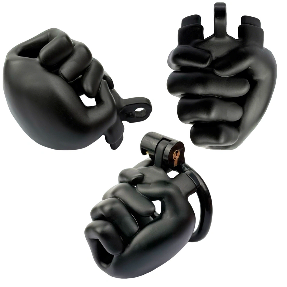 venusfun fist shaped male chastity cage easy use