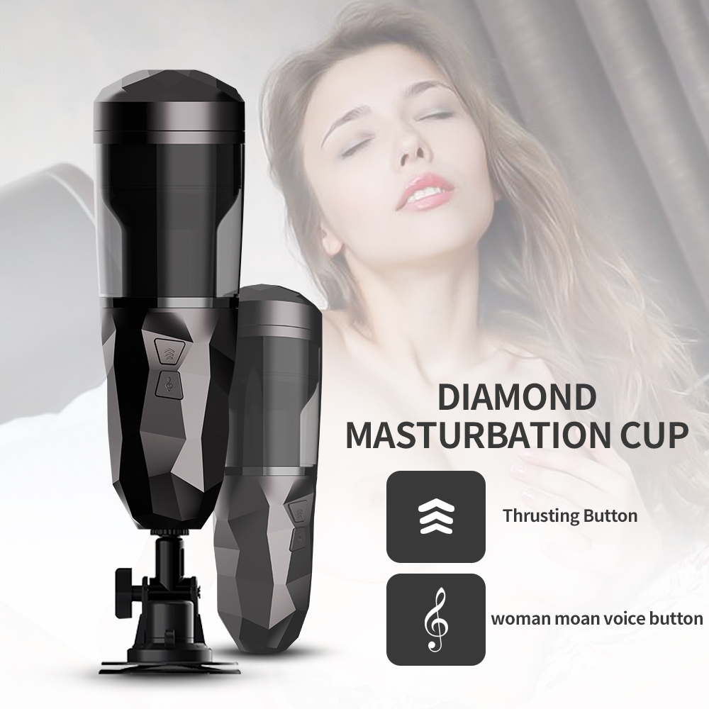 Diamond Masturbation Cup Smart voice