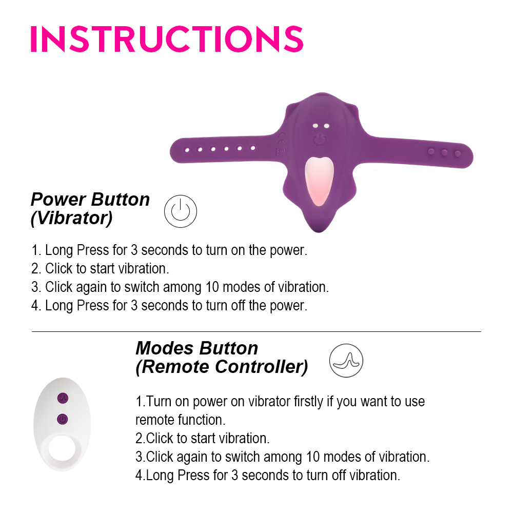Emma Couples Vibrator Instructions