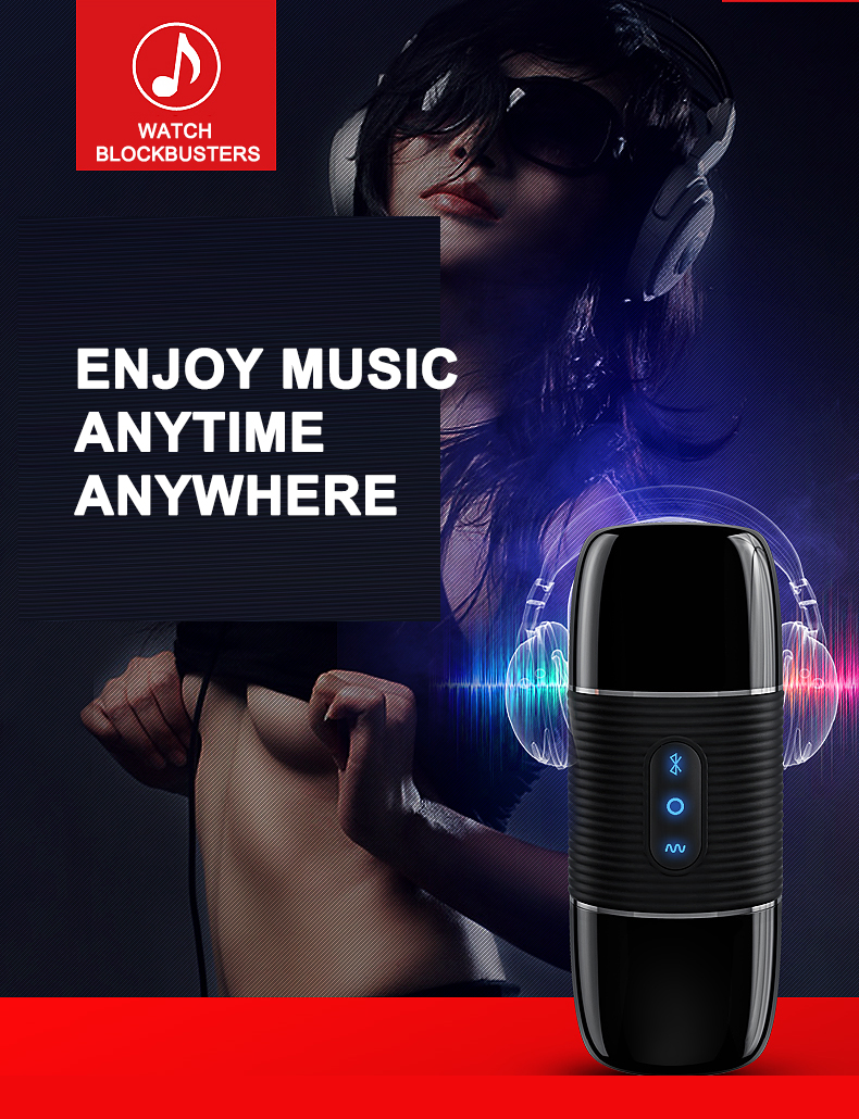 Wowyes B2 Bluetooth Speaker Masturbator Cup