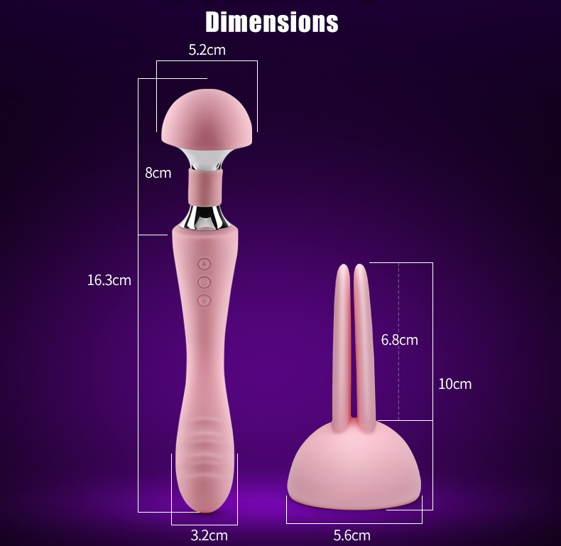 Wowyes Luxeluv i7 Vibrator Dimensions