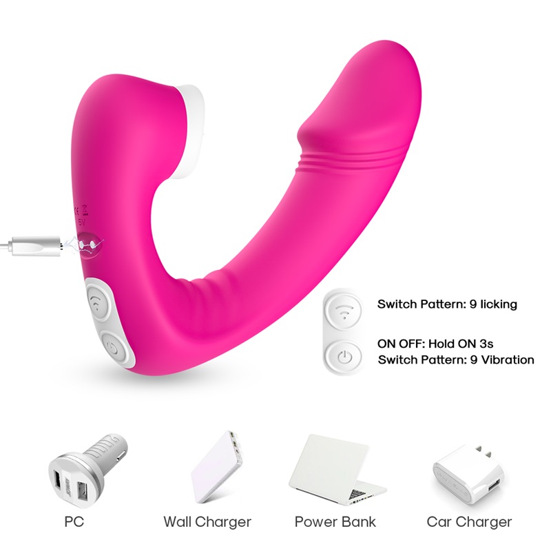 Clit Sucking Remote Control Vibe