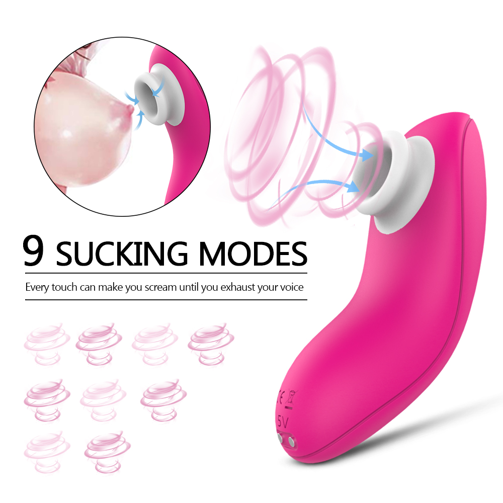 S-Hande Pluse Sucking Massager sucking modes
