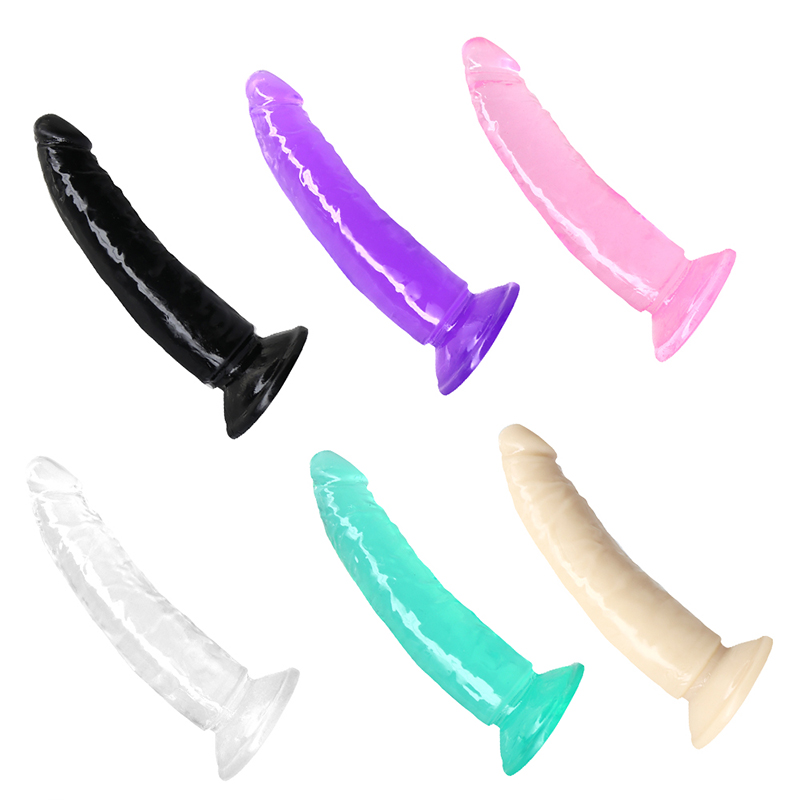 Venusfun 5.9 Inch Realistic Dildo Butt Plug With Suction Cup YC00071