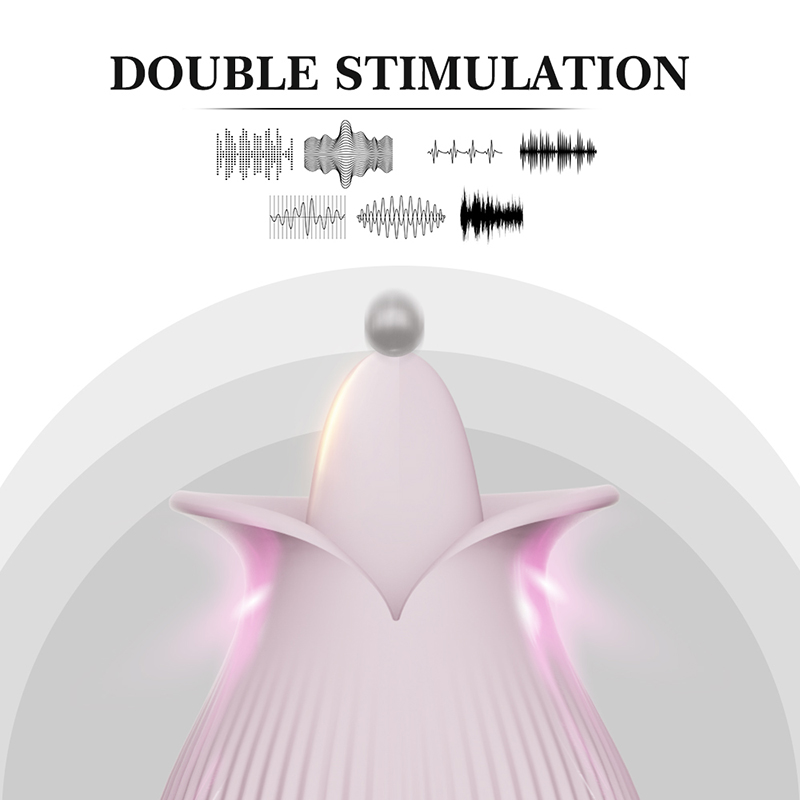 Dibe Vibration Tongue Licking G-Spot Clitoral Stimulation Vibrators DB-2114