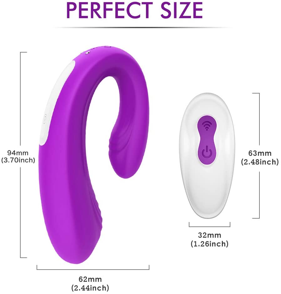 S-Hande Rechargeable Wireless Control Couples Vibrator SHD-S130-2