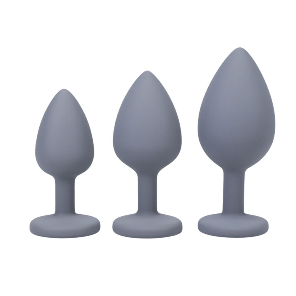 Doc Johnson A-Play Trainer Anal Plug Set 3pc