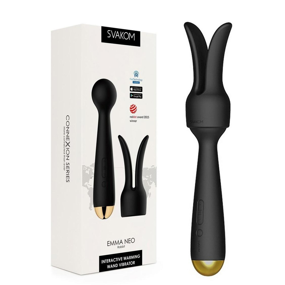 Svakom Emma NEO App Controlled Vibrator, Rabbit Vibe