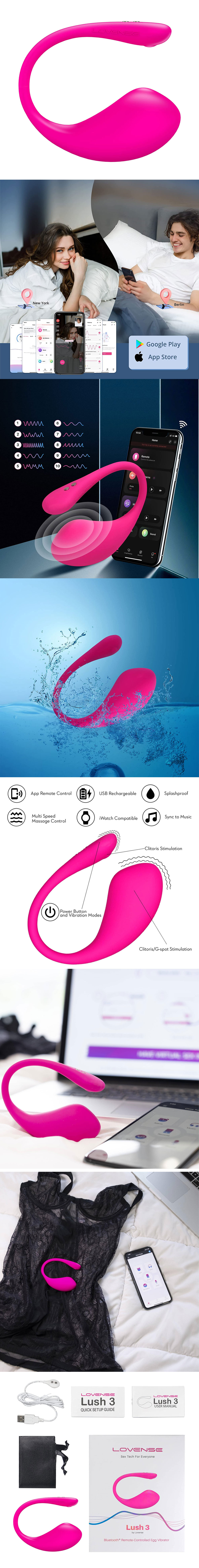 Lovense Lush 3 Remote Control Vibe