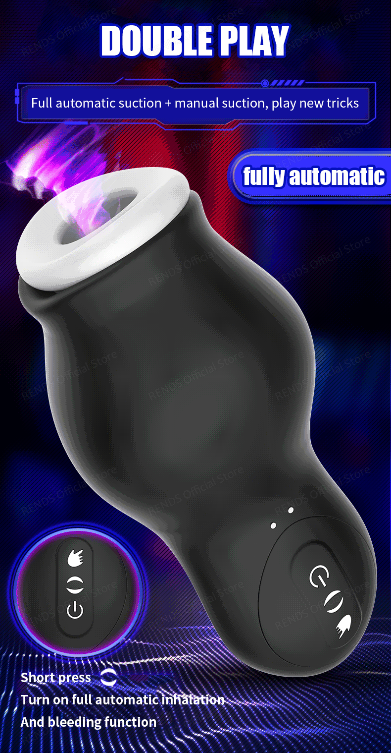Venusfun Automatic Vibrating Sucking Male Masturbator Cup