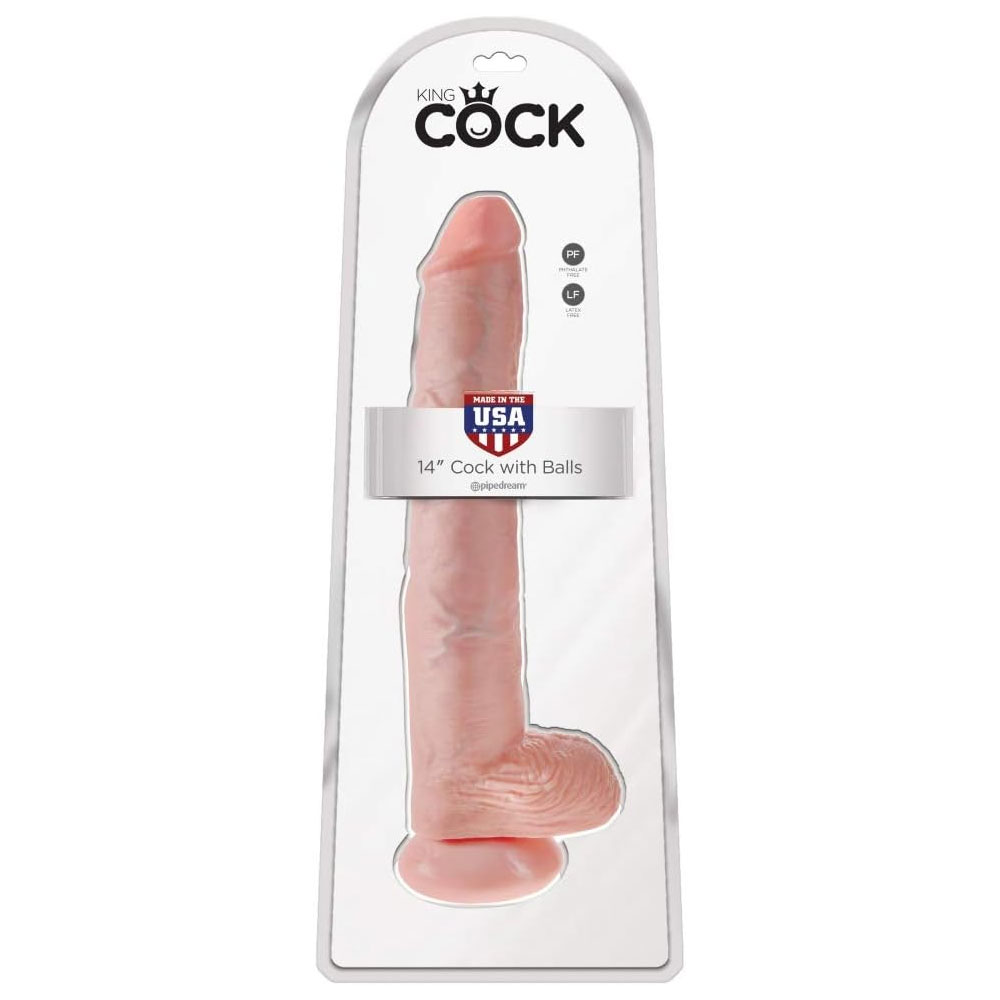 Pipedream Products King Cock 14 inch dildo with Balls 1111