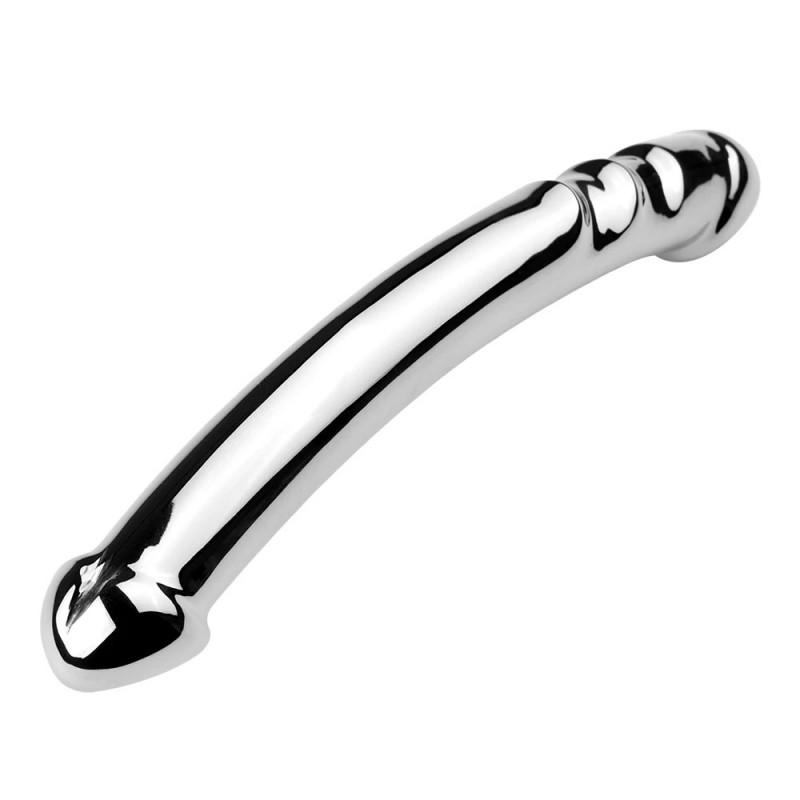 Stainless Steel Metal Double Ended Dildo