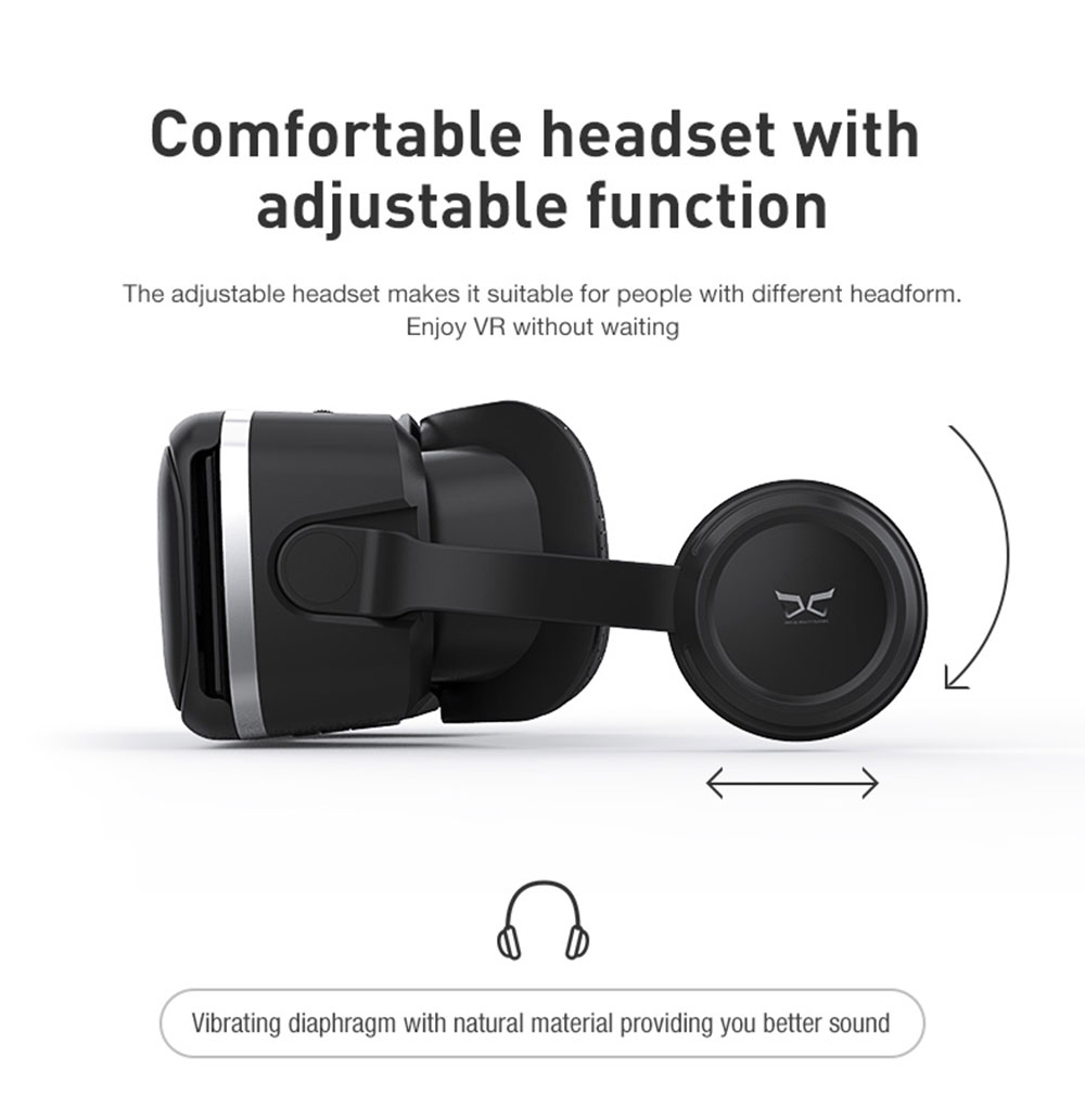 3D VR Virtual Reality Headset 3