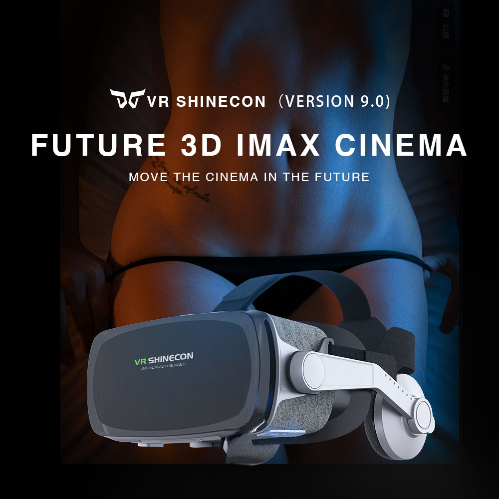 3D VR Headset To Watch Pornhub VR And Spankbang VR.