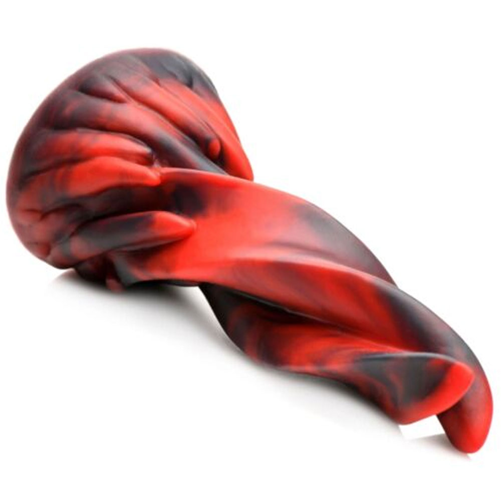 Creature Cocks Hell Kiss Twisted Tongues Silicone Dildo 1