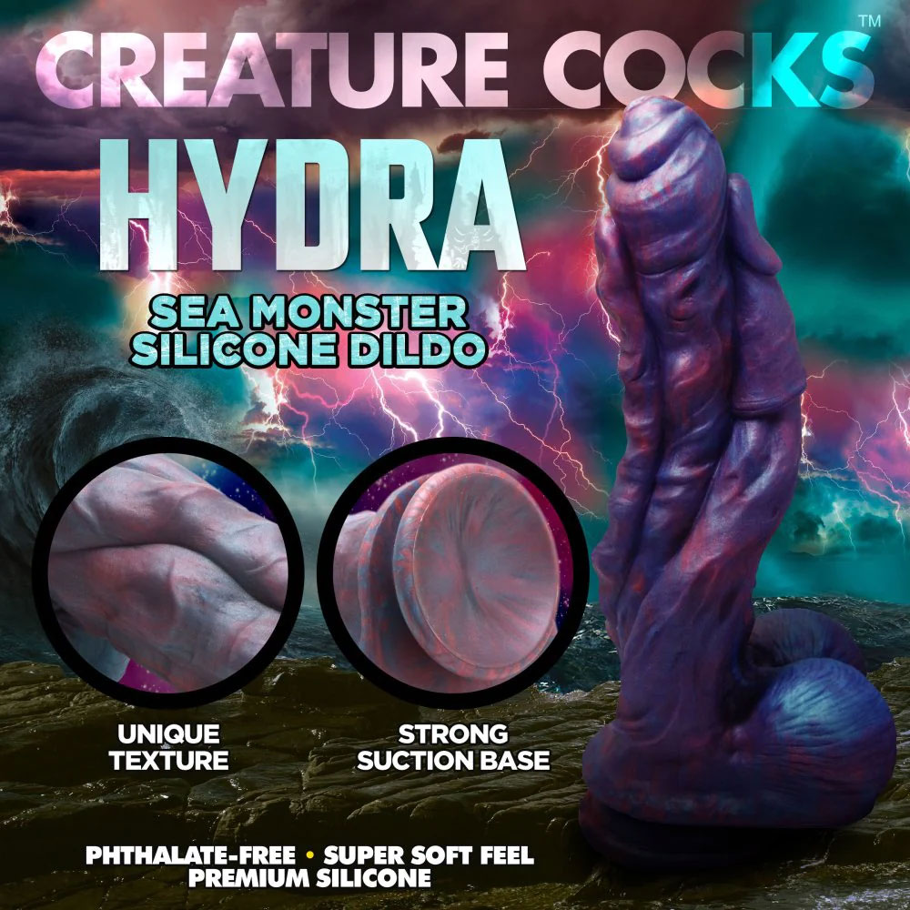 Creature Cocks Hydra Sea Monster Dildo 11