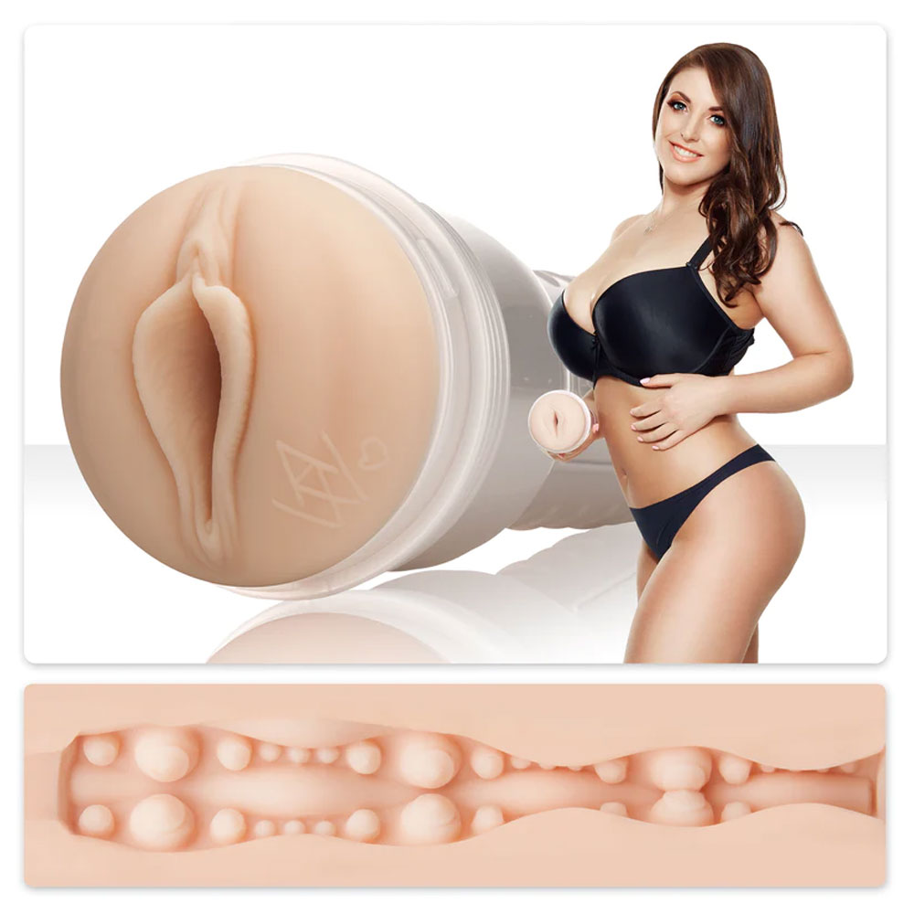 Fleshlight Girl Angela White Masturbator Vagina Sex Toy