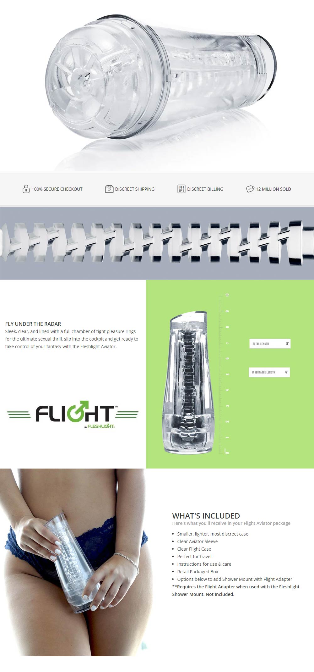 Fleshlight Flight Aviator Masturbator