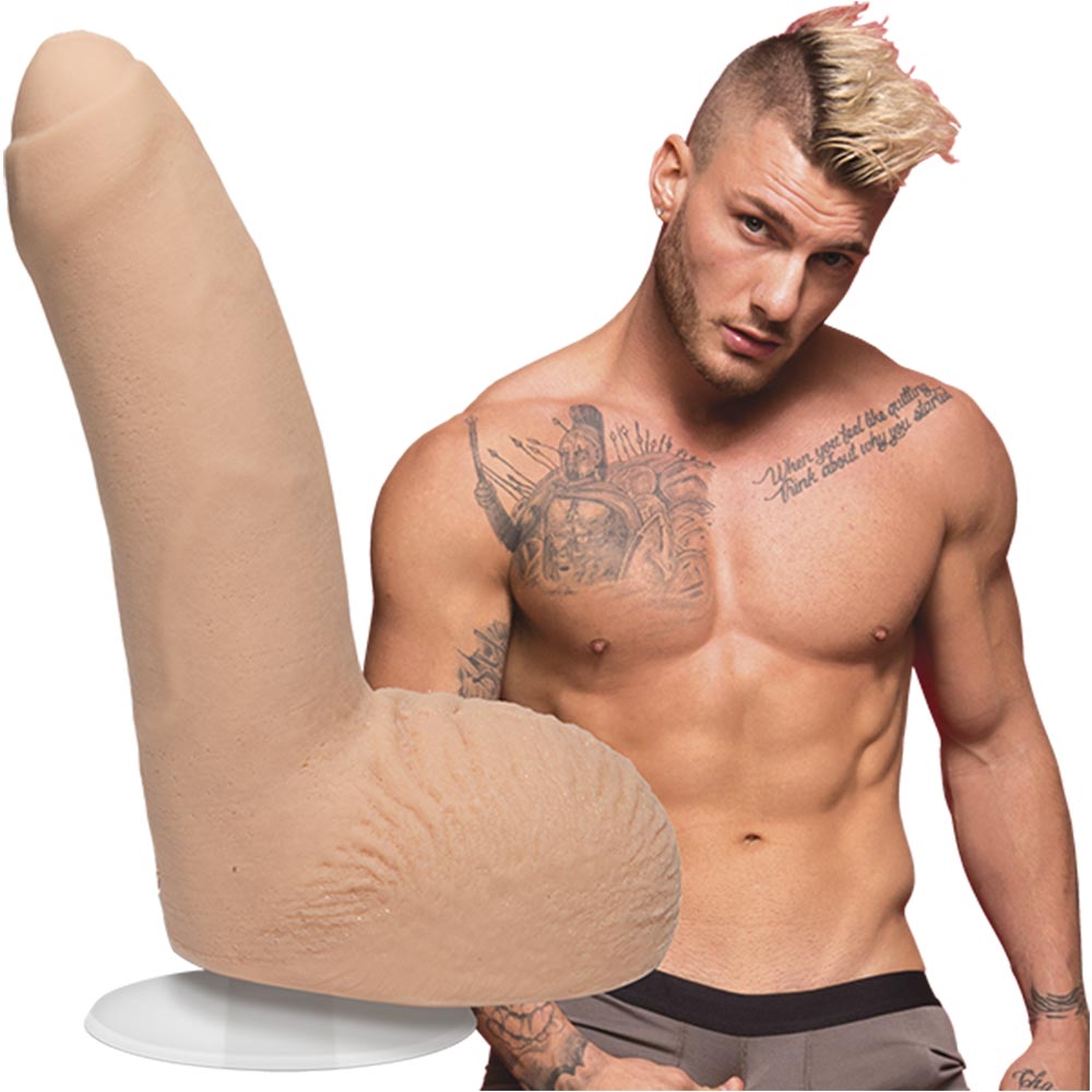 Doc Johnson Signature Cocks William Seed 8 Inch Dildo with Removable  Vac-U-Lock Suction Cup