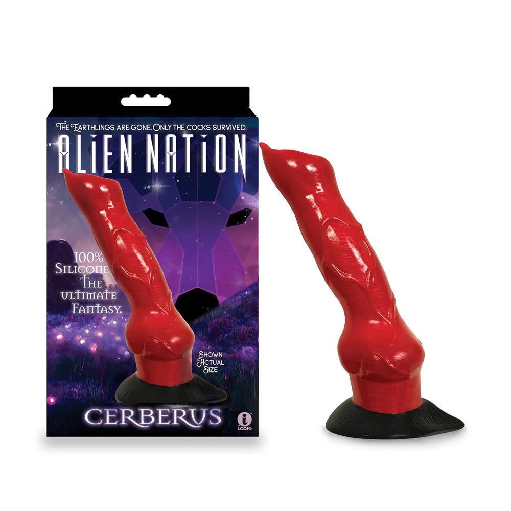 Alien Nation Cerberus Silicone Creature Dildo 8 Inch Penis Sex Toy