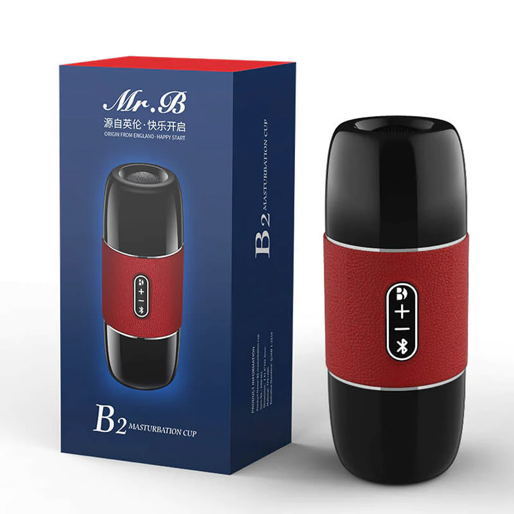 Wowyes B2 Bluetooth Speaker Male Masturbator Cup