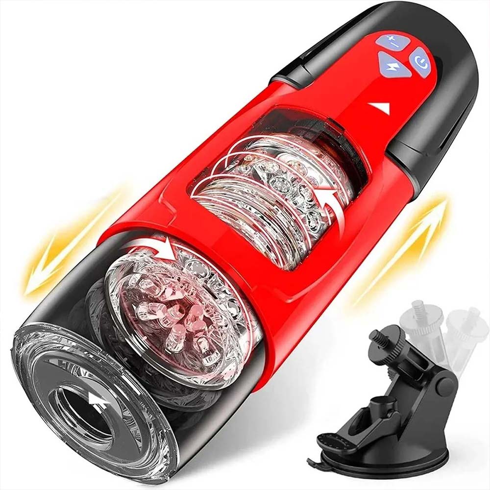 trainer rotating and thrusting suction cup masturbator How to Make a Male Masturbator: Craft Your Own Unique Pleasure Toy —  Peaches and Screams main image 0