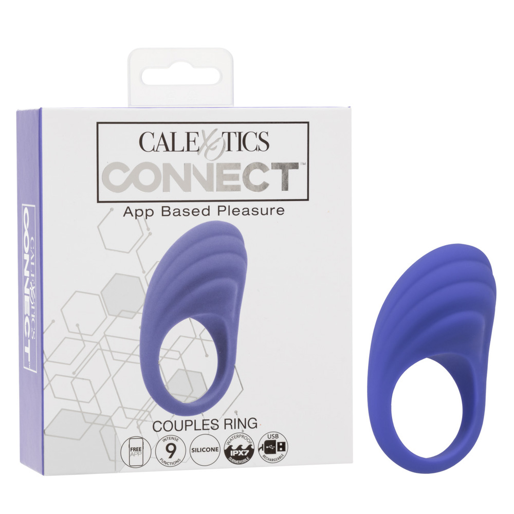 CalExotics APP Connect Couples Cock Ring Male Masturbator