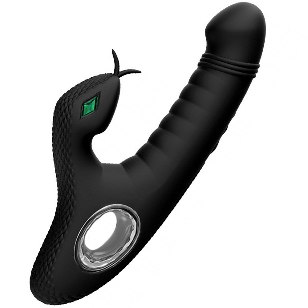 Rabbit G-Spot Vibrator Snake Dildo with 10 Vibrations