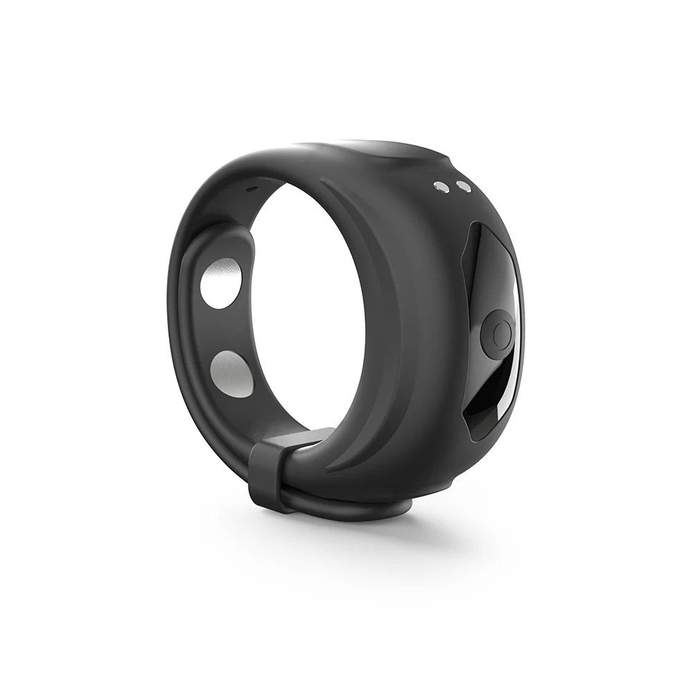 adjustable vibrating cock ring Levelz Adjustable Vibrating Silicone Rechargeable Cock Ring - Black main image 0