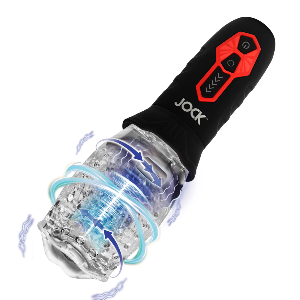 Jock Rotating & Vibrating Male Masturbator