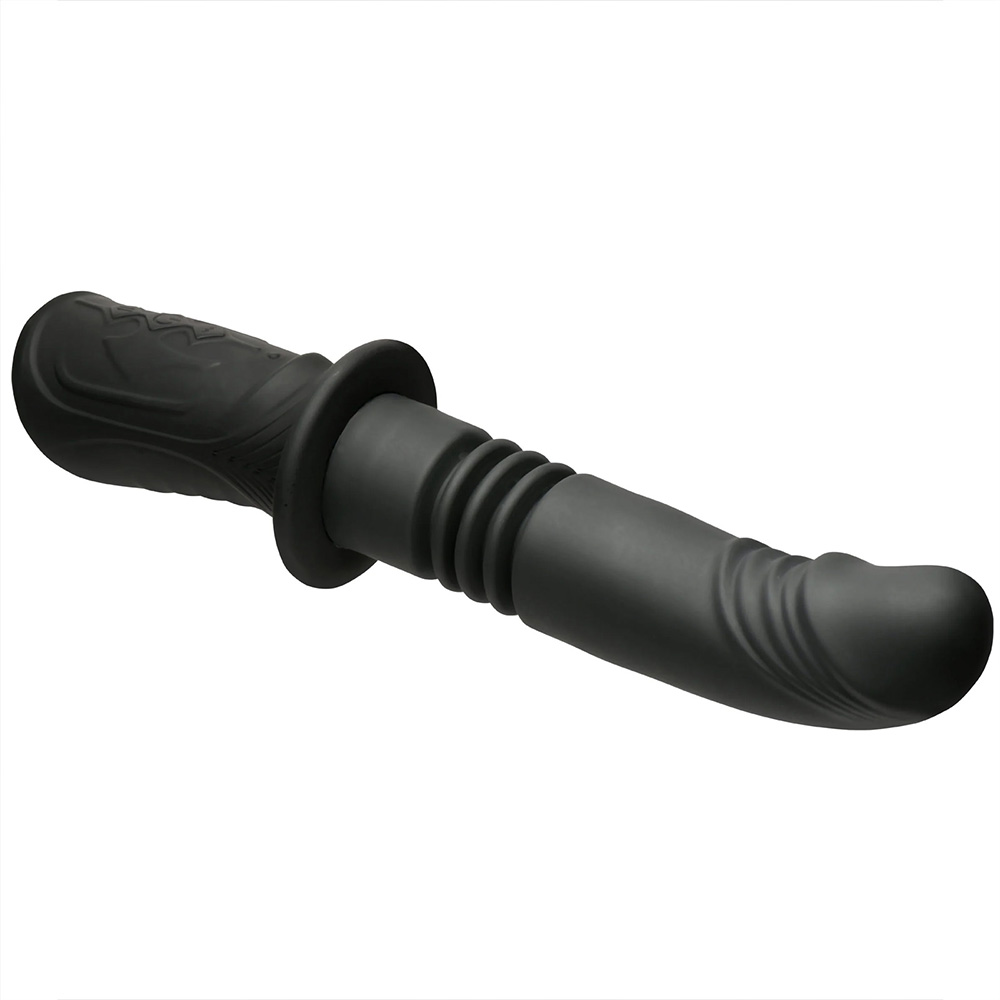 XR Brands Thrusting Silicone Wand Penis Vibrating Dildo