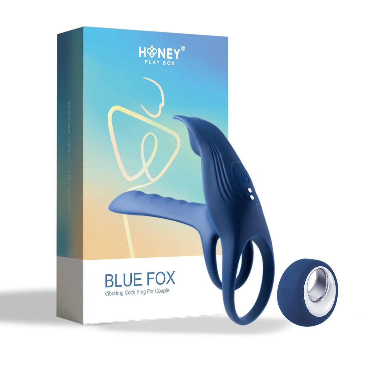 dual cock rings with clit stimulator