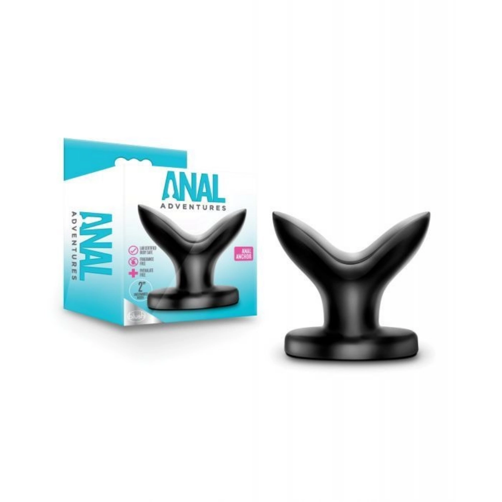 Blush Expandable Anchor Plug For Anal Stretching And Gaping