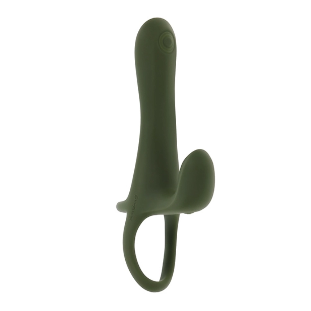 Zero Tolerance Strap Tap and Green Silicone Strapless Penis Sleeve
