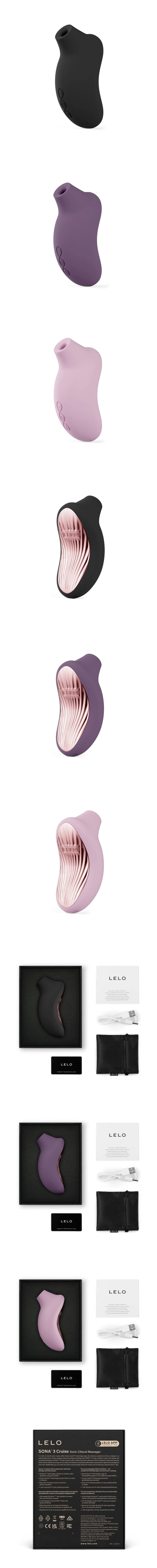 lelo sona 3 cruise sensonic wave clitoral stimulator with cruise control and app connectivity